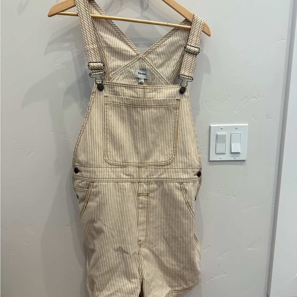 Rhythm Tan Striped Apparel